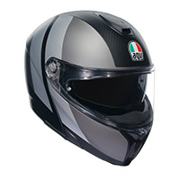 Casque AGV Sportmodular Overlay double gris mat - 2