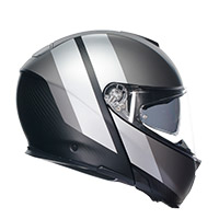 AGV Sportmodular Overlay Helm doppelt grau matt - 3