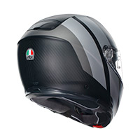 AGV Sportmodular Overlay Helm doppelt grau matt - 4