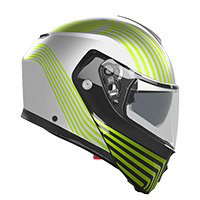 Casque Modulable AGV Streetmodular Iseo jaune - 2