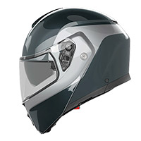 AGV Streetmodular Levico Modular ヘルメット シルバー - 2