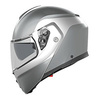 Casque modulaire AGV Streetmodular Levico gris - 2