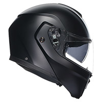 Agv Streetmodular Mono Modular Helmet Black Matt - 4