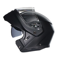 Agv Streetmodular Mono Modular Helmet Black Matt