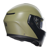 Agv Streetmodular Mono Modular Helmet Green Matt - 3