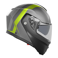 Casco modular AGV Streetmodular Resia amarillo