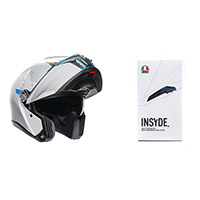 Casco Agv Tourmodular Frequency Blu + Insyde