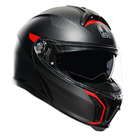 Casco AGV Tourmodular Frequency rojo