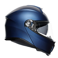 Casque AGV Tourmodular Galassia bleu mat - 3