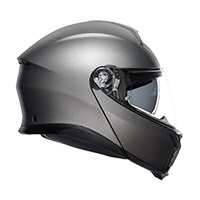 Casque AGV Tourmodular Luna gris mat - 3