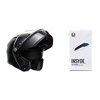 Casco Agv Tourmodular Nero Opaco + Insyde