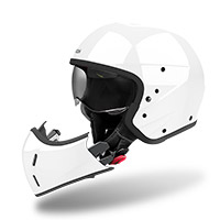 Airoh J110 Color Helm weiss glanz - 2