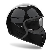 Airoh J110 カラーヘルメット ブラックグリッター - 4