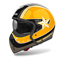 Airoh J110 Command Helmet Yellow Gloss
