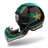 Airoh J110 Command Helmet Mint Verde Gloss