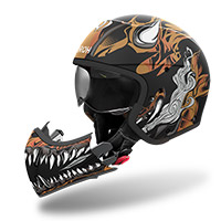 Casque Airoh J110 Oni Brillant