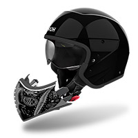 Casque Airoh J110 Paesly noir brillant - 2