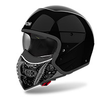 Casco Airoh J110 Paesly Nero Lucido