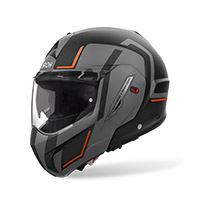 Casco Airoh Mathisse 2 Genius Arancio Opaco - img 2