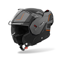 Casco Airoh Mathisse 2 Genius Arancio Opaco