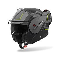 Casque Airoh Mathisse 2 Genius Jaune Mat