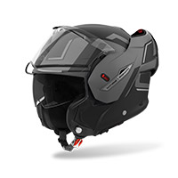 Casque Airoh Mathisse 2 Genius Gris Mat