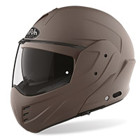 AirohMathisseモジュラーヘルメットブロンズマット