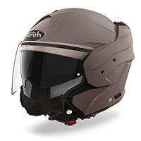 AirohMathisseモジュラーヘルメットブロンズマット