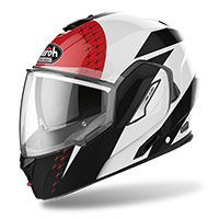 Airoh Rev 19 Leaden Modular Helmet Red