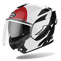 Airoh Rev 19 Leaden Modular Helmet Red