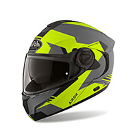 Casco modular Airoh Specktre Clever amarillo opaco