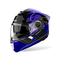 Casco Modular Airoh Specktre Groove azul - img 2