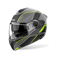 Casco Modular Airoh Specktre Leaf amarillo opaco - img 2