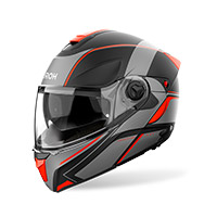 Casco Modular Airoh Specktre Leaf naranja opaco - img 2