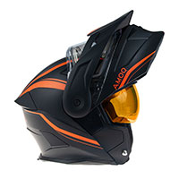 Casco Amoq Ballast Nero Arancio Opaco