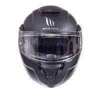 Mt Helmets Atom Sv Solid negro mate - 3