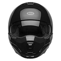 Bell Broozer Ece6 Helm glänzend schwarz - 4