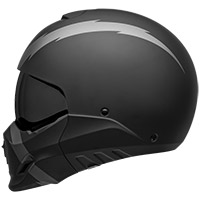 Bell Broozer Arc Helm matt schwarz grau - 3