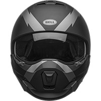 Bell Broozer Arc Helm matt schwarz grau - 5