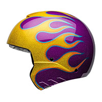 Bell Broozer Ece6 Ignite Helmet Purple Yellow - 3