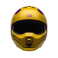 Bell Broozer Ece6 Ignite Helmet Purple Yellow - 5