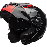 ベル SRT モジュラー リボン ヘルメット ブラック レッド