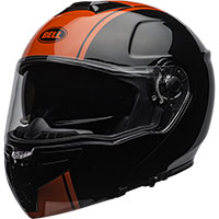 Casco Bell SRT Modular Ribbon negro rojo - 2