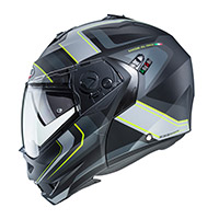 Caberg Duke 2 Tour Modular Helm schwarz gelb fluo - 3