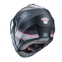 Caberg Duke 2 Tour Modular Helm pink silber - 4