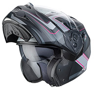 Caberg Duke 2 Tour Modular Helmet Pink Silver