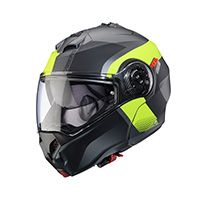 Casco Modulare Caberg Duke Evo Indy Giallo Opaco - img 2