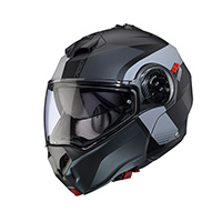 Casco Modulare Caberg Duke Evo Indy Nero Opaco - img 2