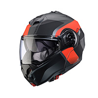 Casco Modulare Caberg Duke Evo Indy Rosso Opaco - img 2