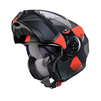 Casco Modulare Caberg Duke Evo Indy Rosso Opaco